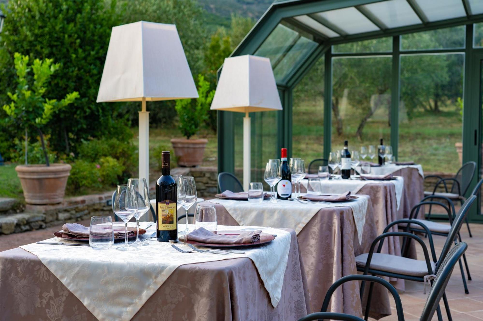 Villa Borgo San Pietro Cortona Eksteriør billede