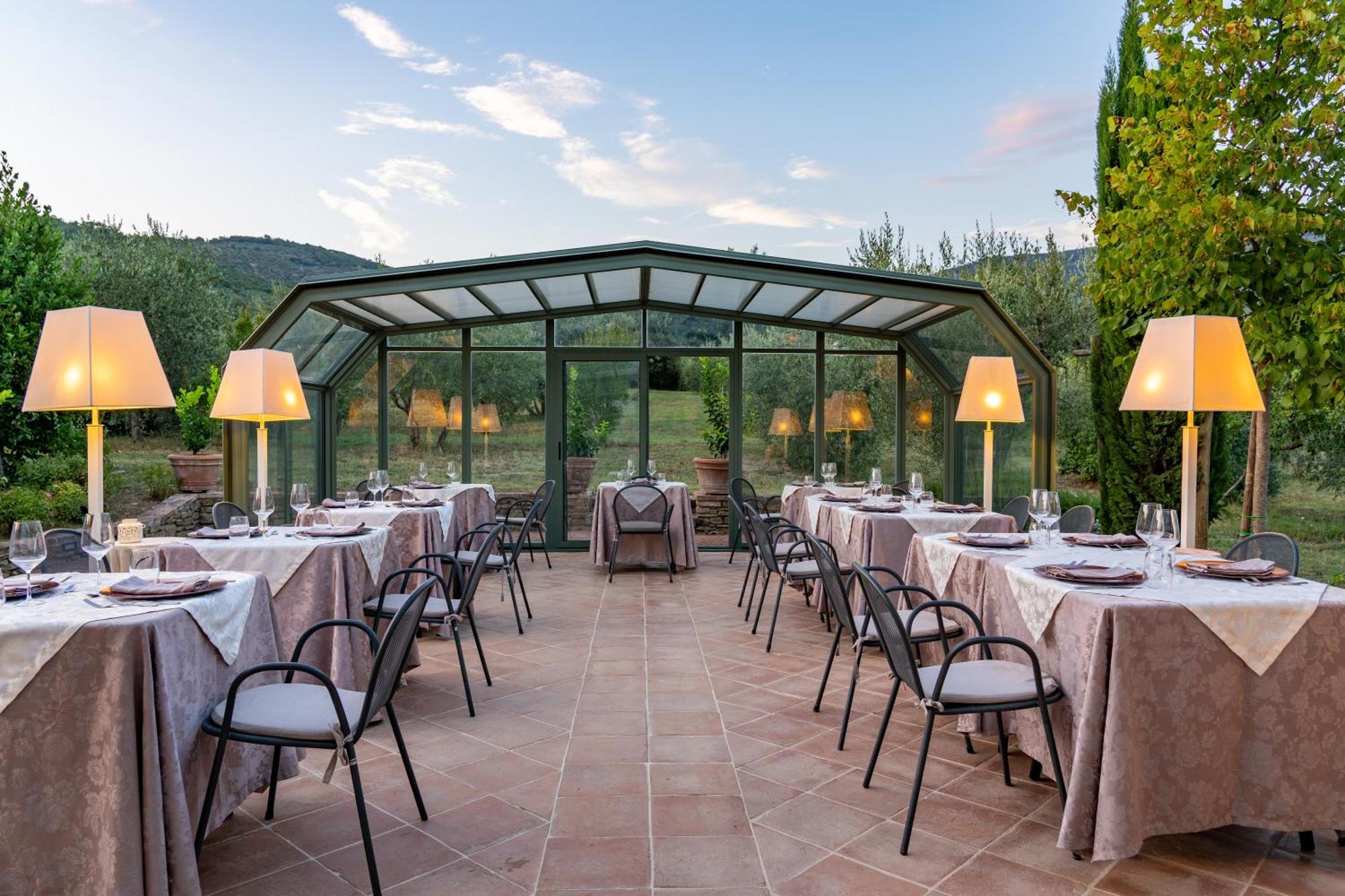 Villa Borgo San Pietro Cortona Eksteriør billede