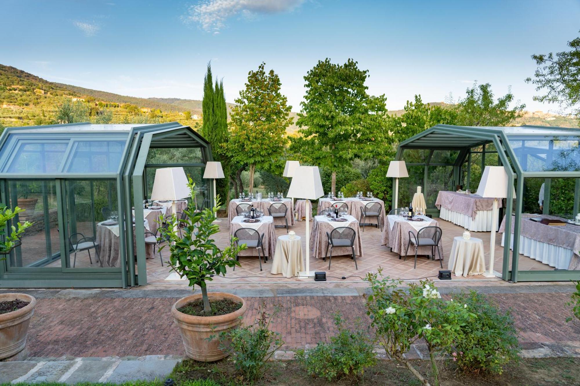 Villa Borgo San Pietro Cortona Eksteriør billede