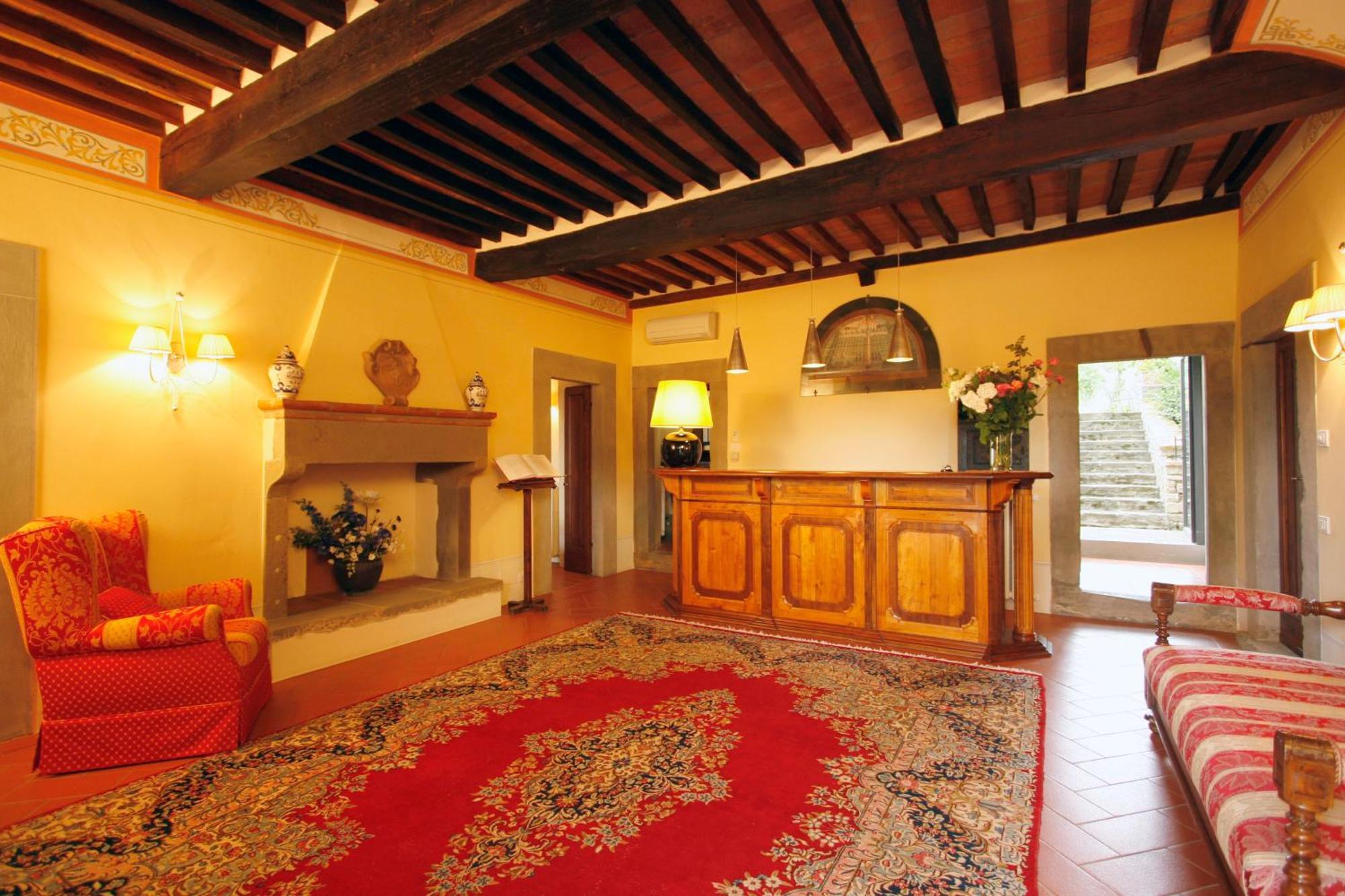 Villa Borgo San Pietro Cortona Interiør billede