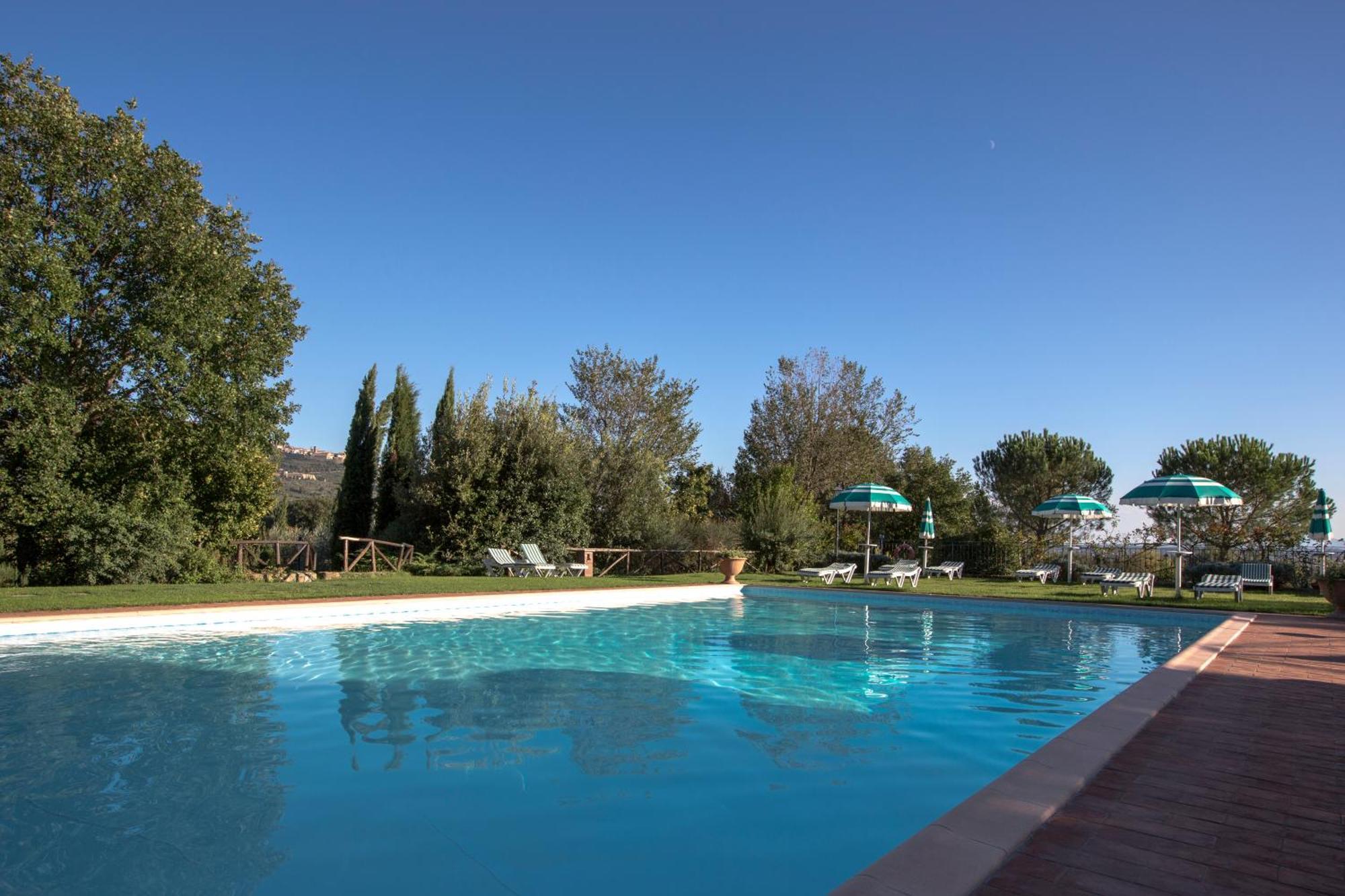 Villa Borgo San Pietro Cortona Eksteriør billede