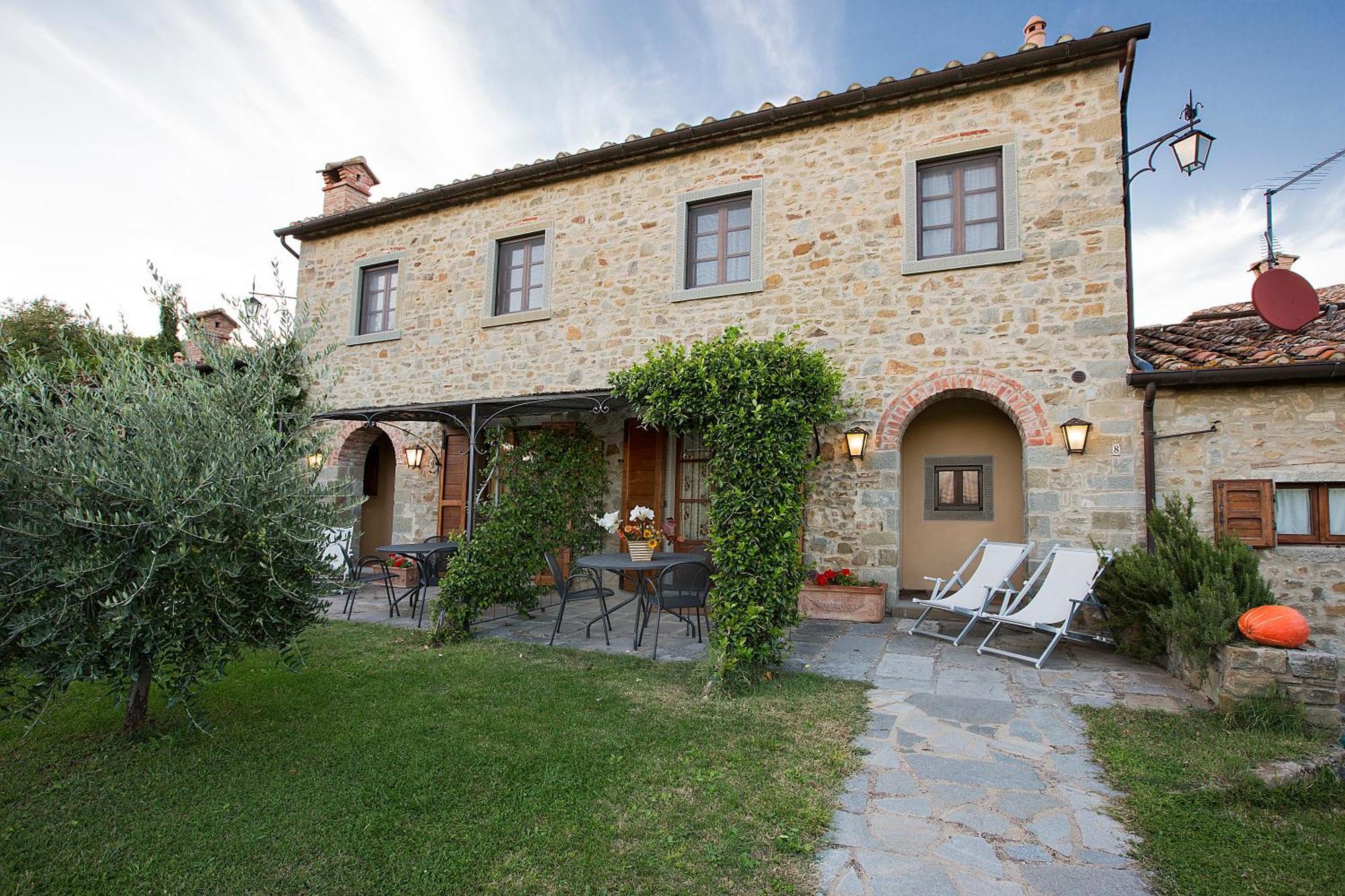 Villa Borgo San Pietro Cortona Eksteriør billede