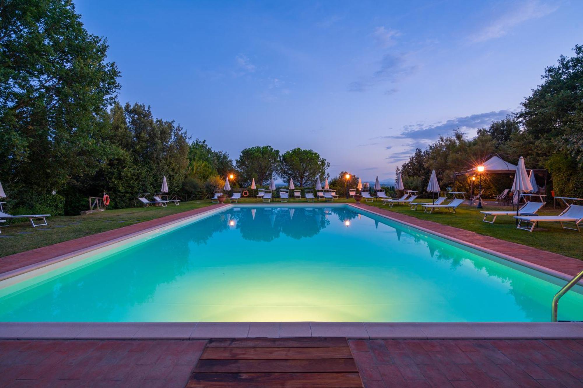 Villa Borgo San Pietro Cortona Eksteriør billede