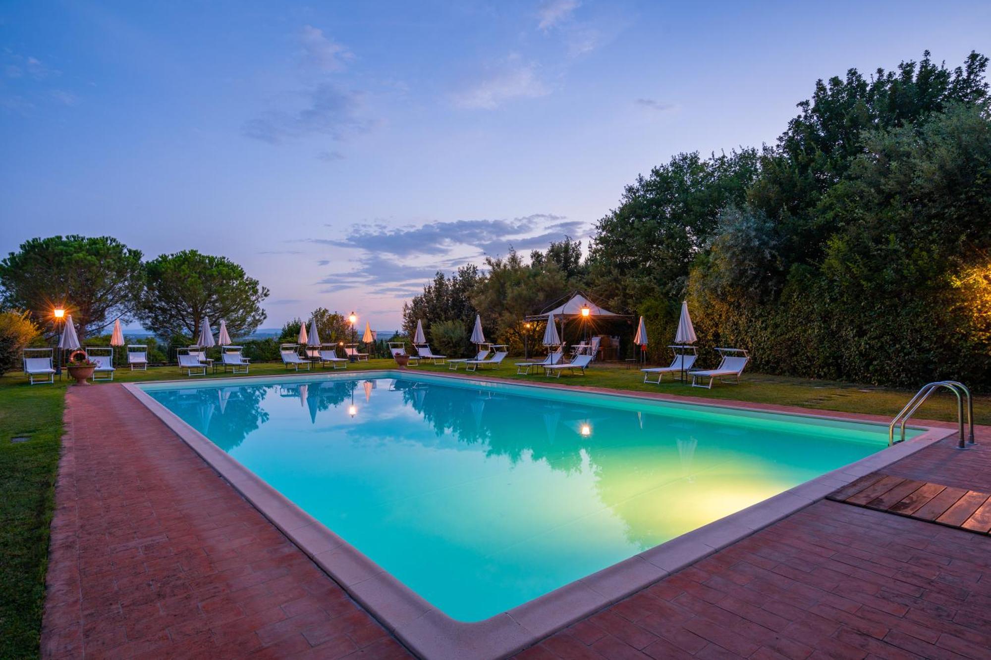 Villa Borgo San Pietro Cortona Eksteriør billede