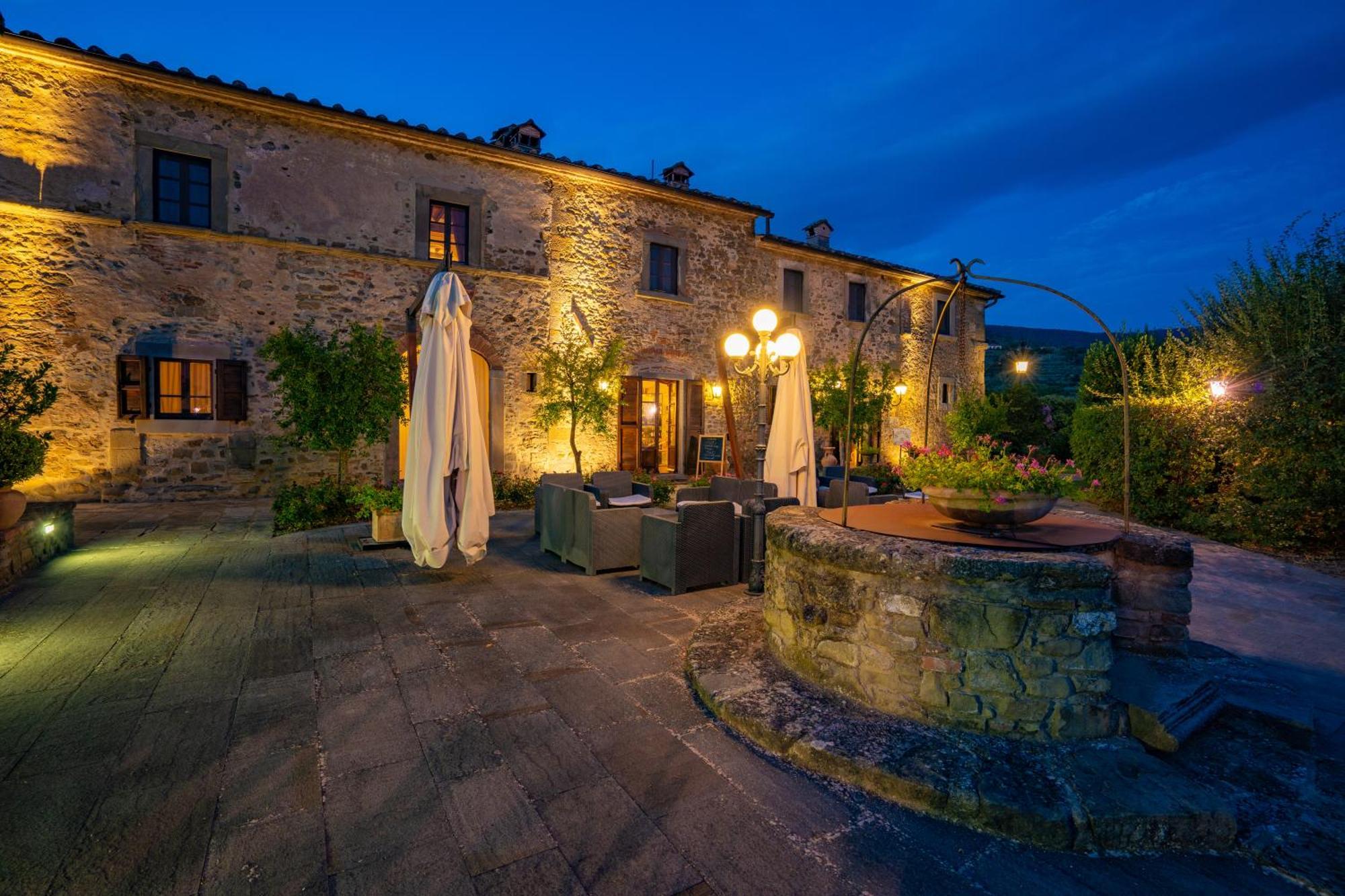 Villa Borgo San Pietro Cortona Eksteriør billede