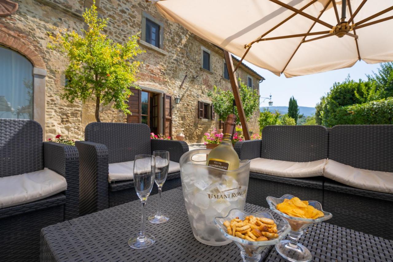 Villa Borgo San Pietro Cortona Eksteriør billede